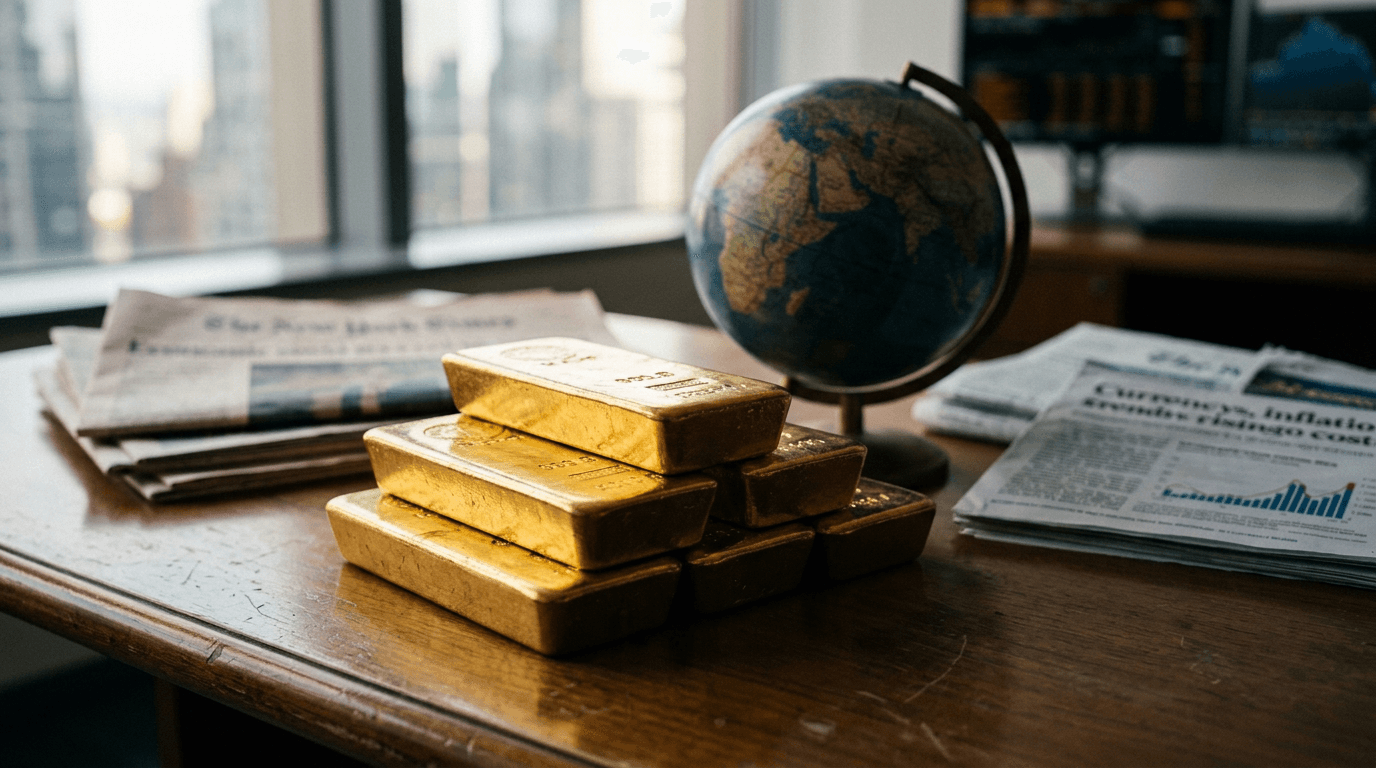 Gold Bounces to $4,700 Amid Safe-Haven Demand but Faces Weekly Loss