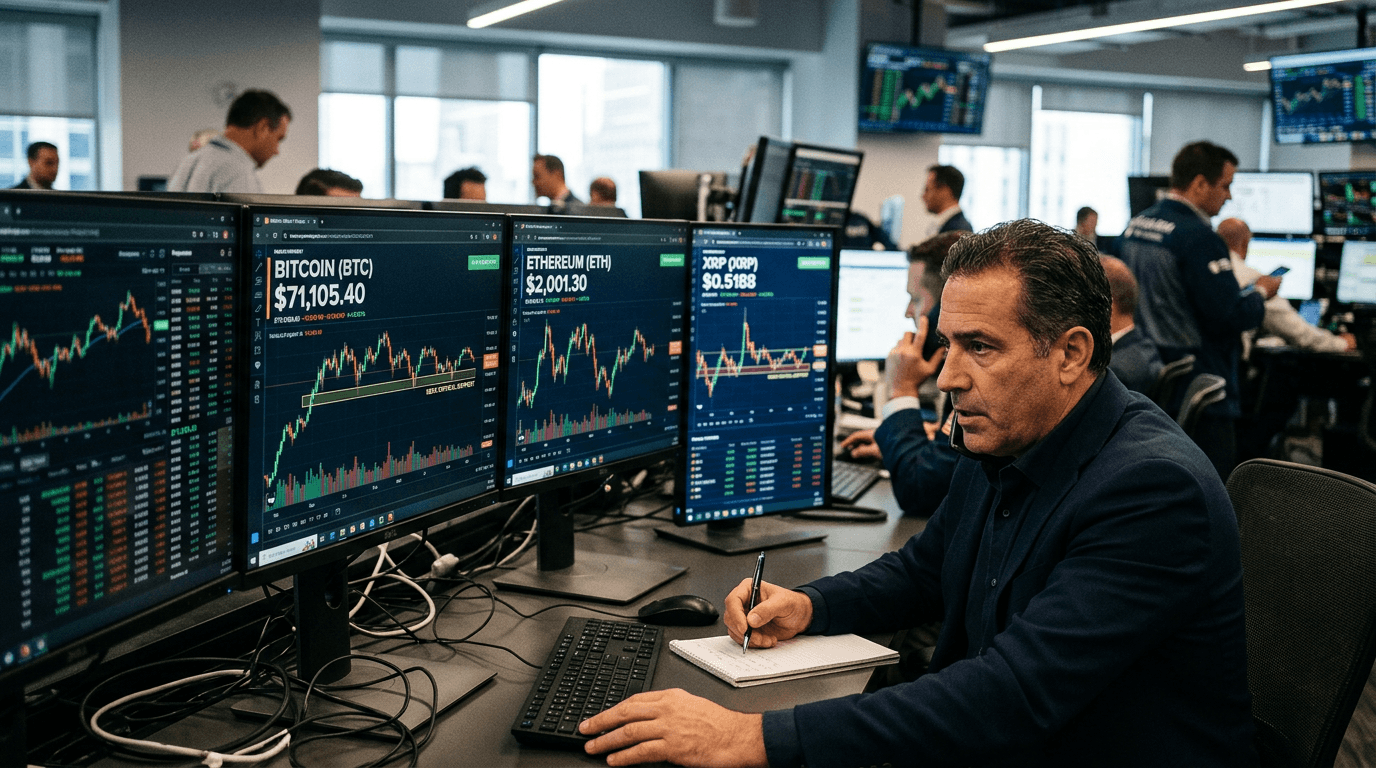Bitcoin, Ethereum, and Ripple Hold Support as Geopolitical Risk Weighs on Crypto