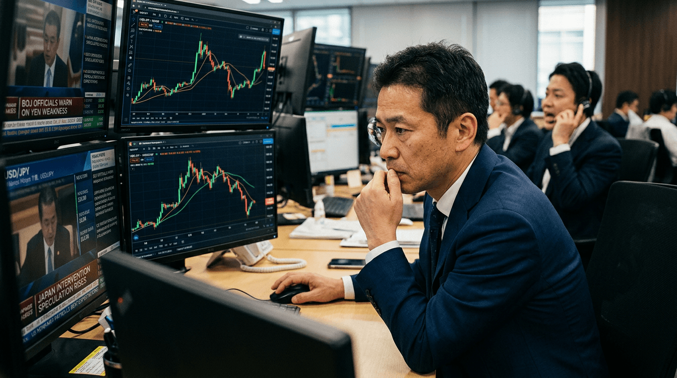 USD/JPY Intervention Standoff: Strong Jobs Data Meets Yen Defense Wall