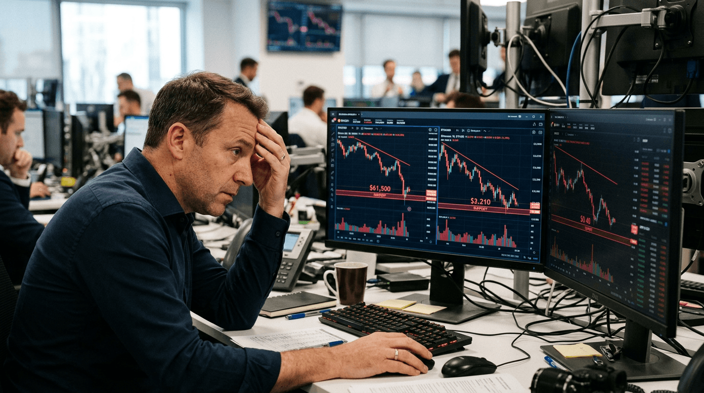 Bitcoin, Ethereum, and Ripple at Critical Supports as 2% Pullback Tests Technical Resolve