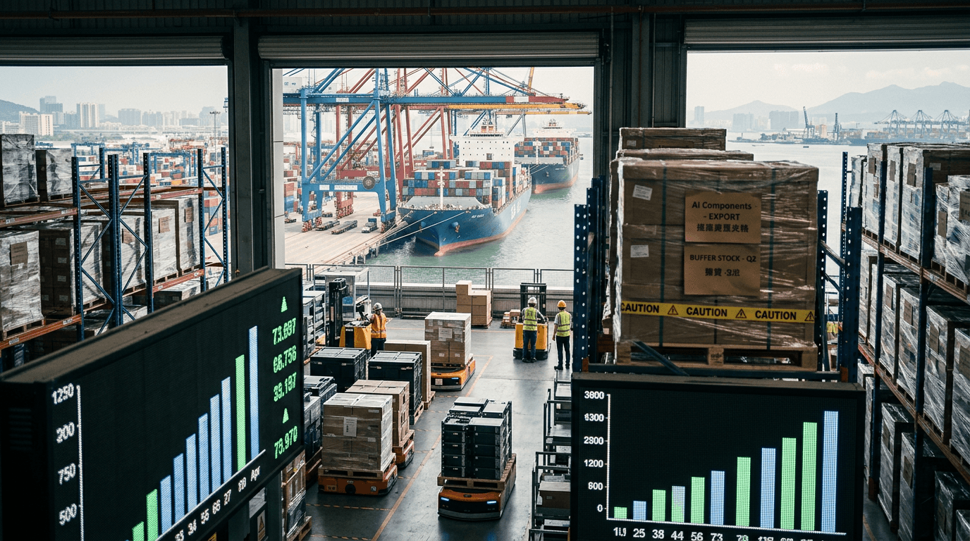 China's Export Surge Signals AI Boom and Supply Chain Anxiety