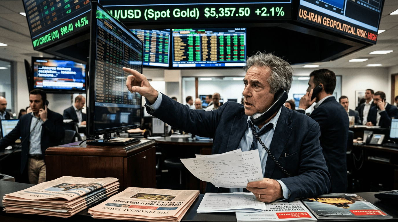 Gold Surges as Geopolitical Tensions Drive Safe-Haven Demand