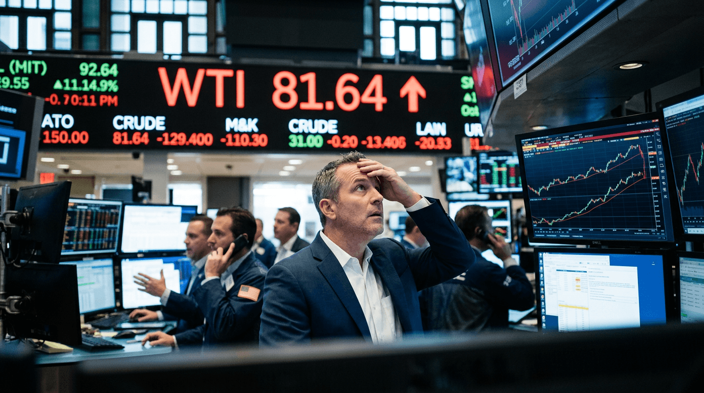 Oil Surges to $81.64 as US-Iran Conflict Creates Real Supply Shock