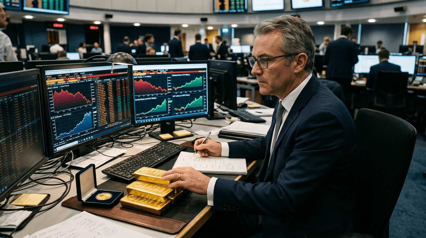 Gold Declines Weekly Yet Strengthens on Safe-Haven Flows and Central Bank Demand
