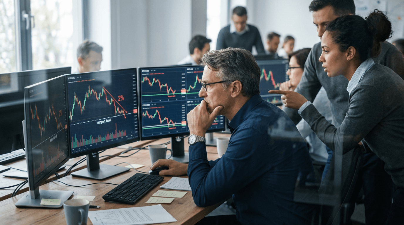Bitcoin, Ethereum, and Ripple Test Critical Supports as Geopolitical Tensions Weigh on Crypto