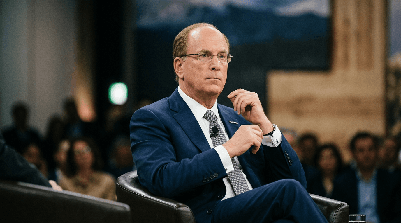 Fink Warns US Economy Close to Recession: What Traders Need to Know Now