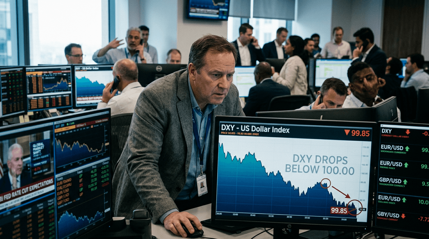 US Dollar Index Breaks Below 100: What Traders Need to Know Now