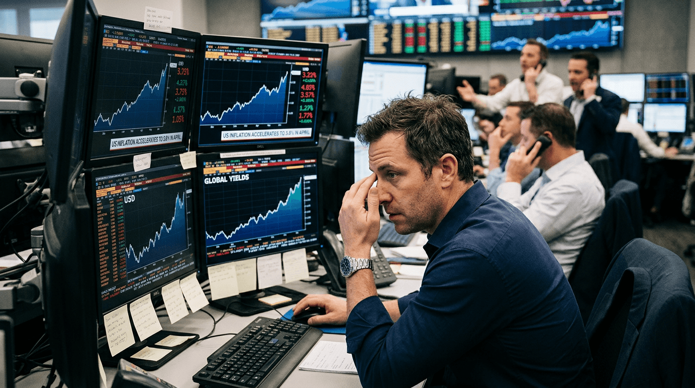 Hot US CPI Shock: Dollar Jumps, Yields Surge, and Rate-Cut Hopes Fade