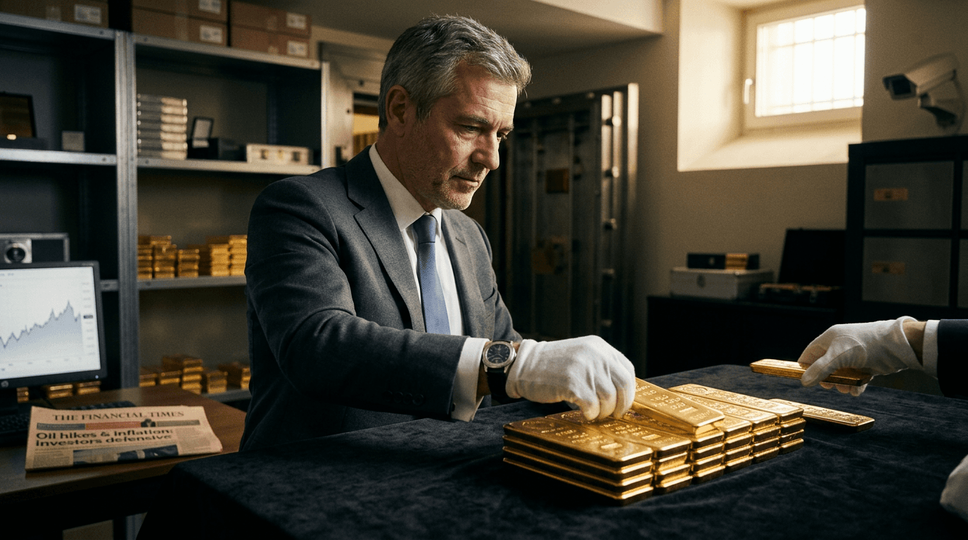 Gold Holds the Line: Safe-Haven Demand Rises with Inflation and Geopolitical Risk