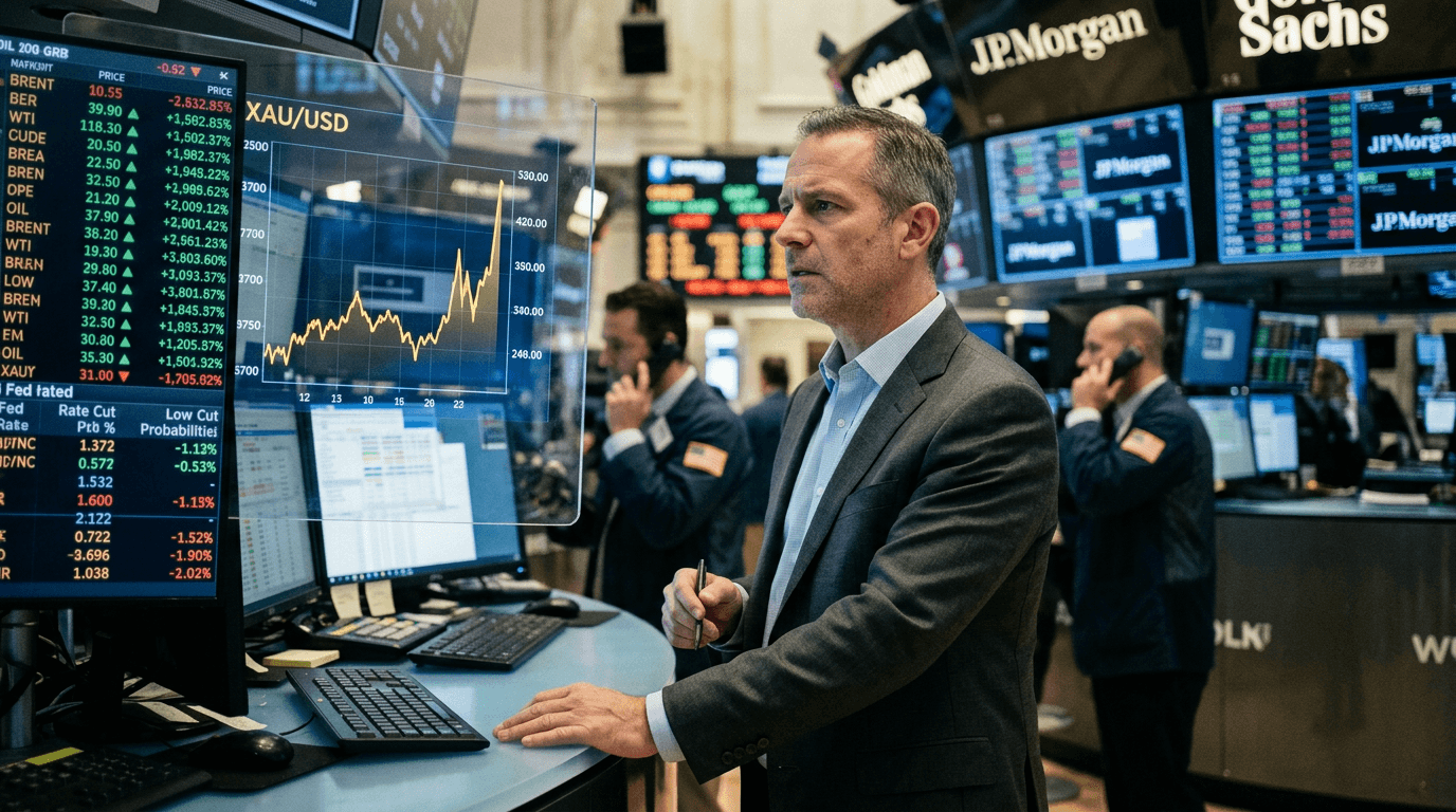 Gold's Mixed Signals: Safe-Haven Strength Versus Oil-Driven Inflation Headwinds