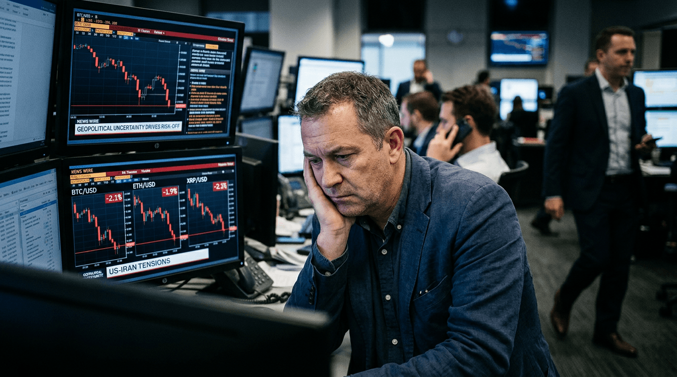 Crypto Majors Hit Key Supports as Geopolitical Tensions Override Technical Fundamentals