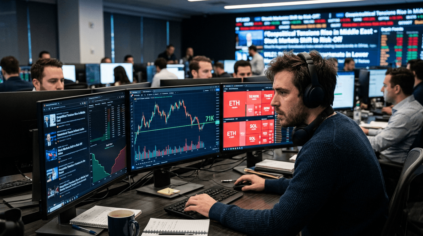Bitcoin Holds $71K as Crypto Navigates Middle East Tensions