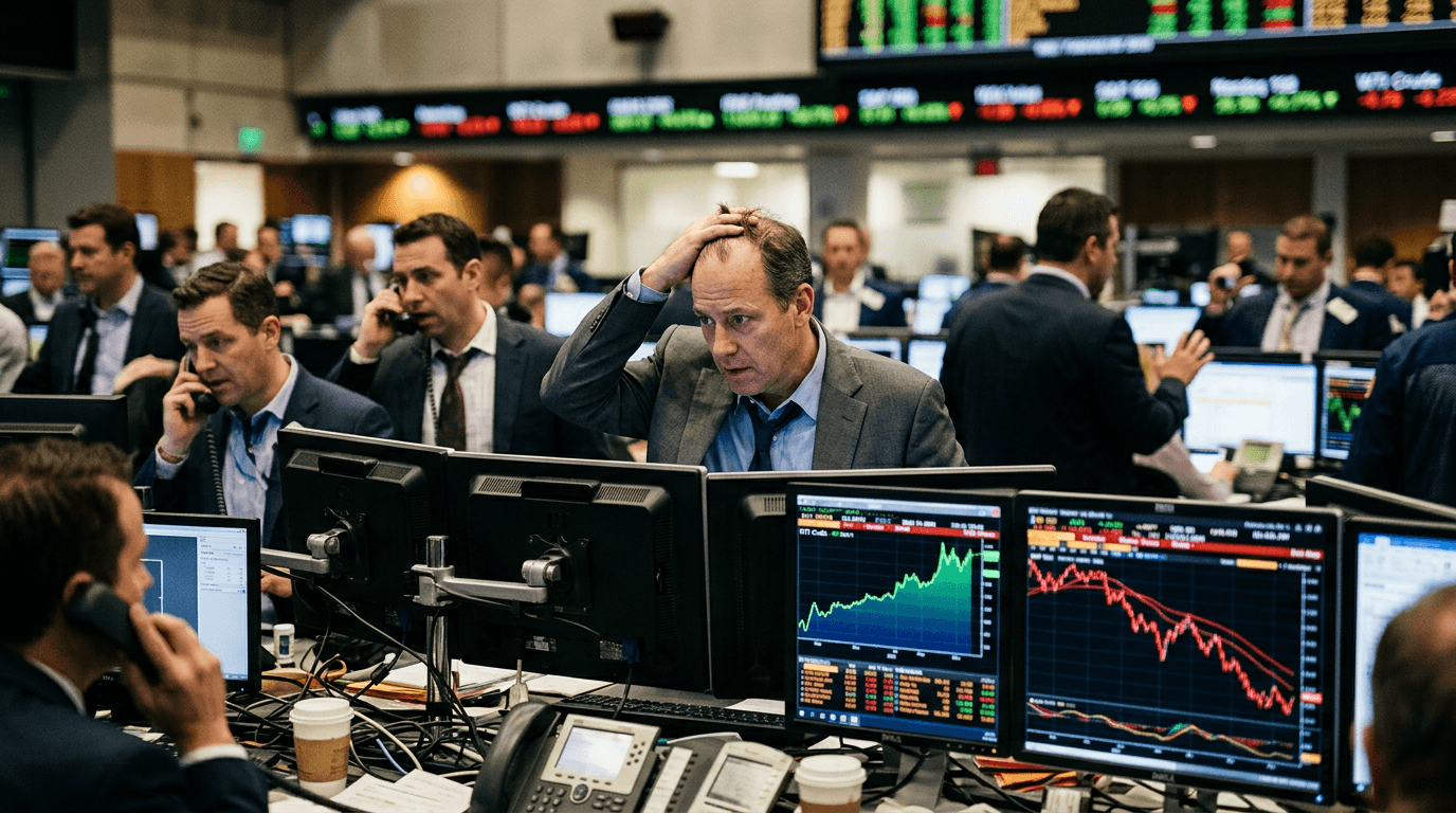 Oil Surge Triggers Stock Selloff as Inflation Fears Resurface
