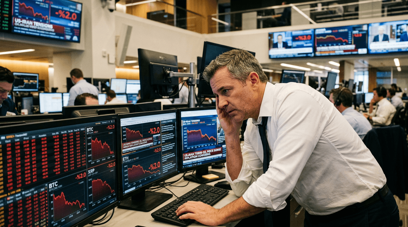 Crypto Consolidates Near Support as Geopolitical Tensions Drive Risk-Off Markets