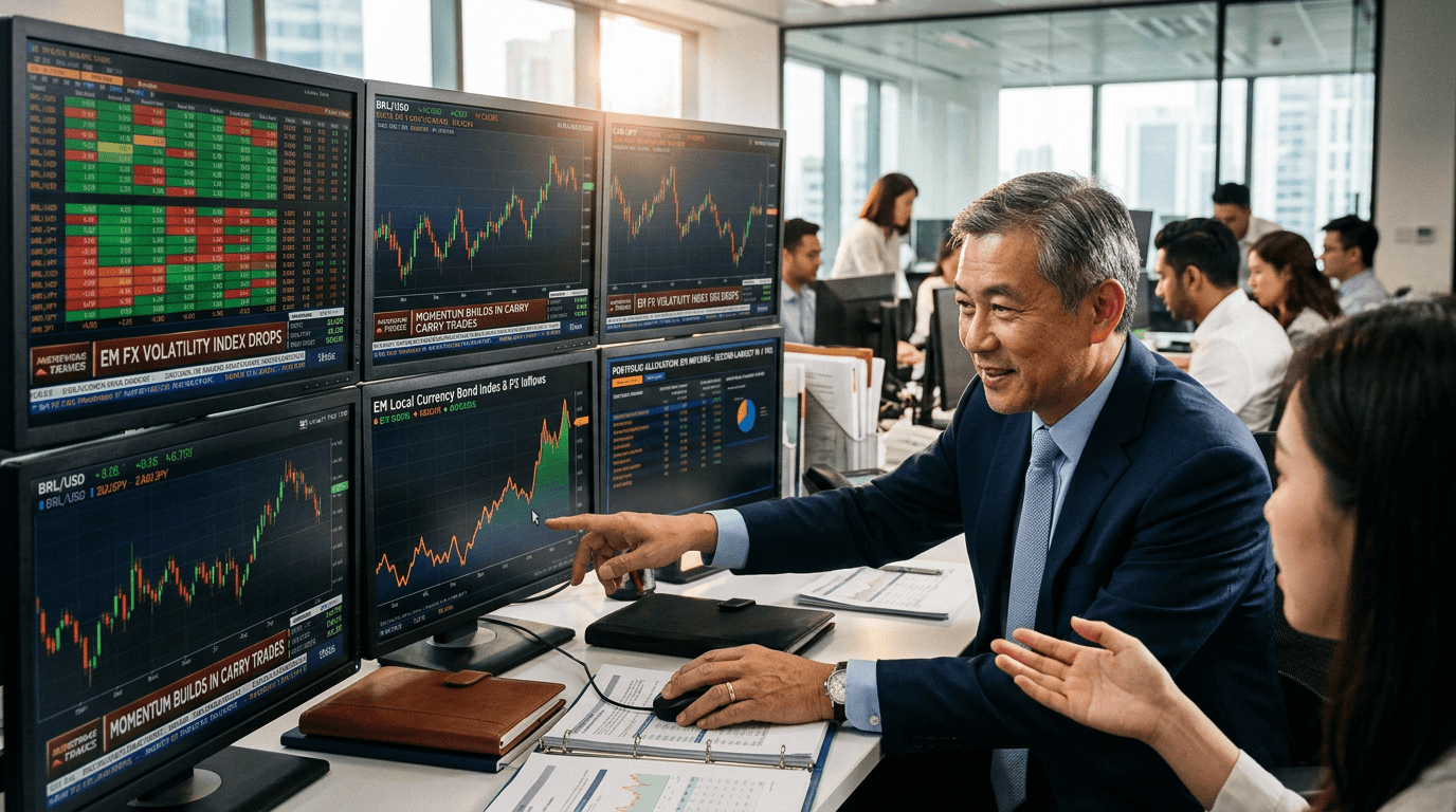 Emerging Markets Rally as Capital Inflows Surge Amid Declining Volatility