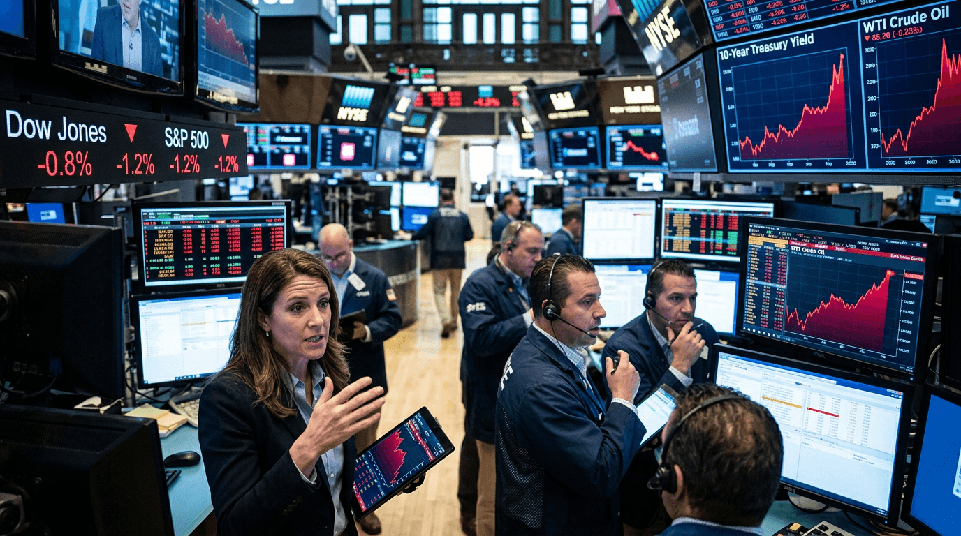 US Equities Retreat As Oil Spike And Yield Jump Reprice Risk