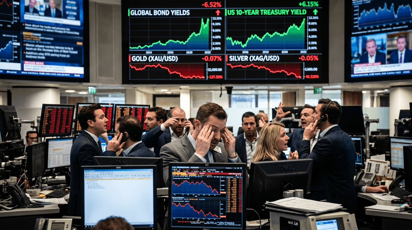Global Bond Yield Spike Rattles Gold And Precious Metals
