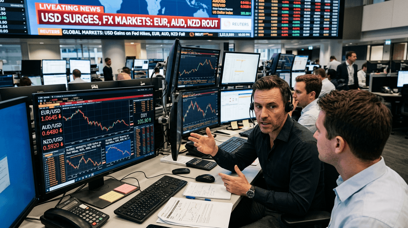Why Euro And Commodity Currencies Are Sliding As Markets Price In More Fed Hikes