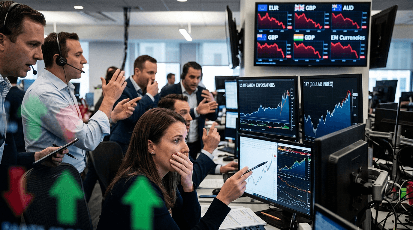 US Dollar Index Jumps to Five-Week High as Fed Turns More Hawkish