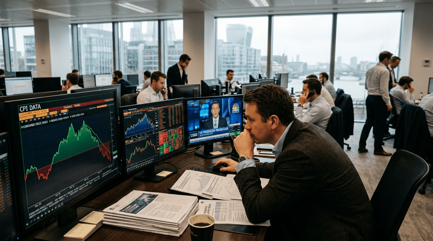 Markets Brace for US CPI and Sentiment After Softer Producer Prices