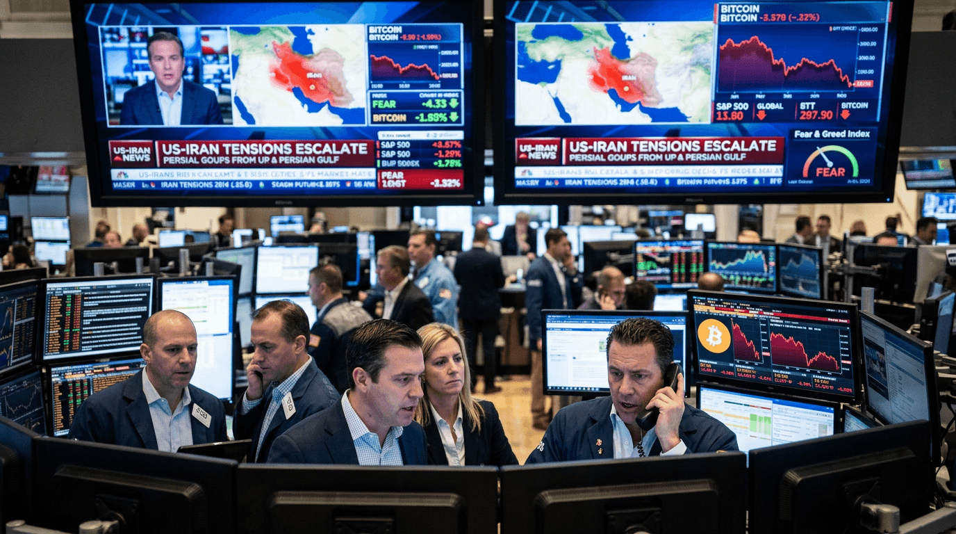 War Jitters Hit Crypto: Why Bitcoin and Altcoins Are Retreating From Recent Highs