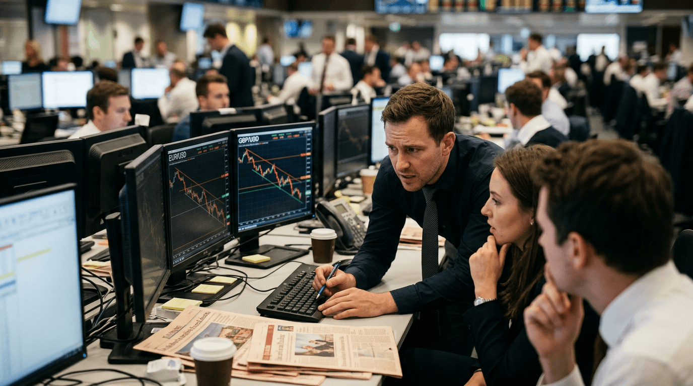 EUR/USD And GBP/USD Slip As Markets Reprice Hawkish Central Banks