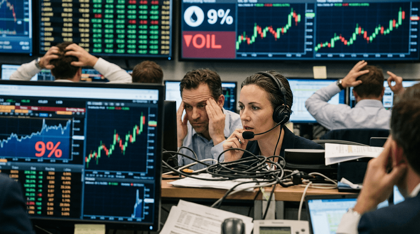 Oil’s 9% Surge: How the US–Iran Conflict Is Repricing Risk Across Markets