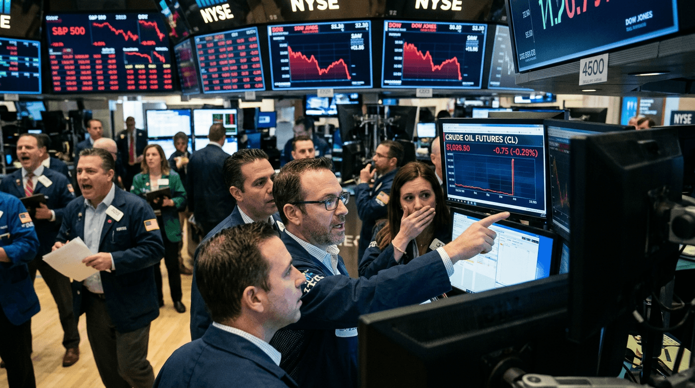 U.S. Stocks Slide as Oil Spikes: How War Fears Are Repricing Risk