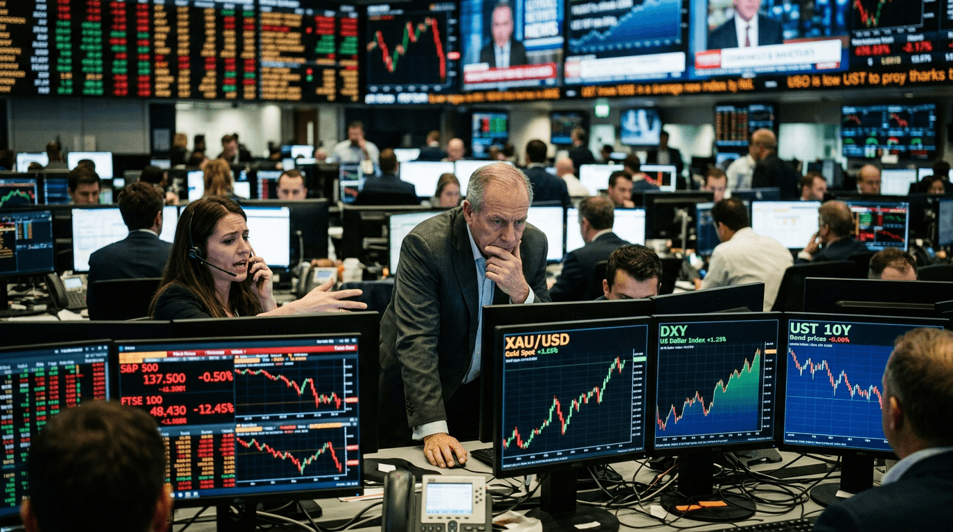 Why Risk-Off Markets Now Favor the Dollar Over Gold as the Primary Safe Haven