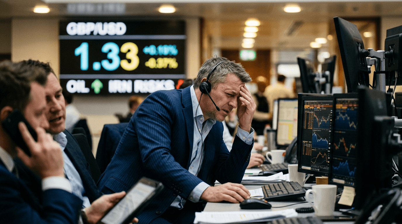 Pound Slides Toward 1.33: Geopolitics, Politics And The New Sterling Risk Premium