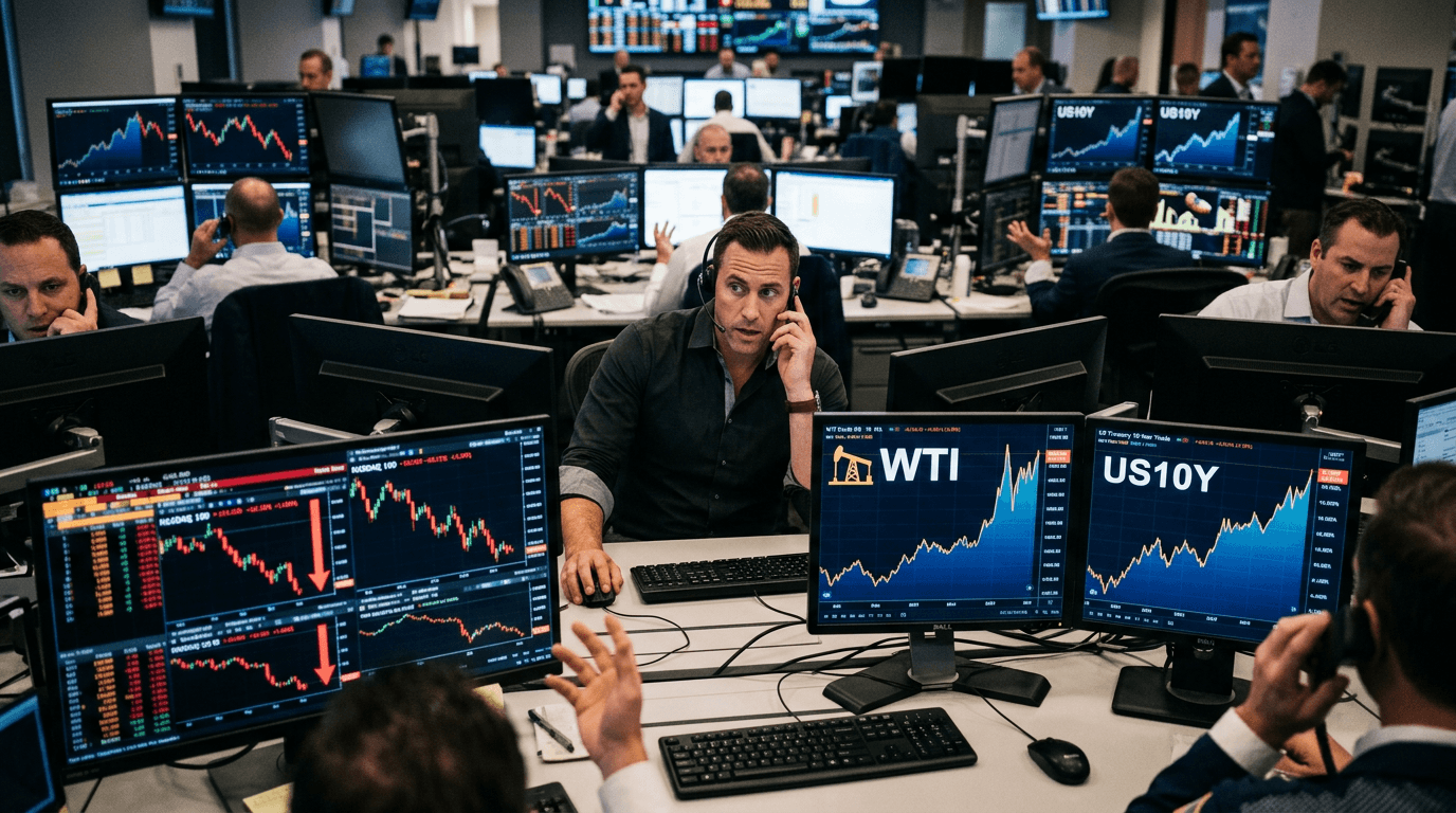 Risk-Off Rises: How Oil And Yields Are Repricing US Equities