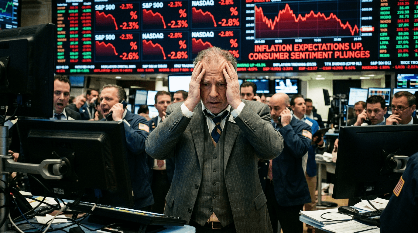 Michigan Sentiment Collapse: Stagflation Fears Jolt Markets and Traders