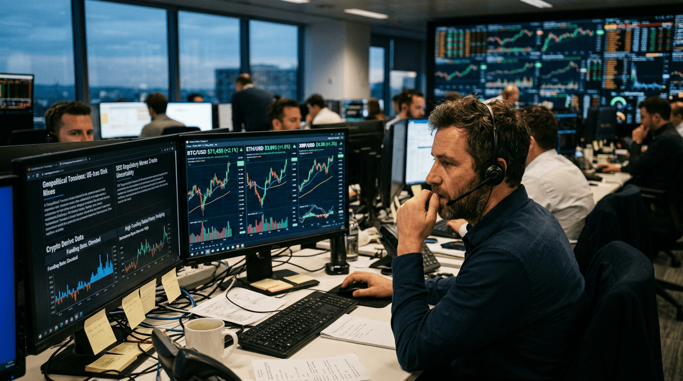 Crypto Near Highs, But War And Regulation Keep A Lid On Euphoria