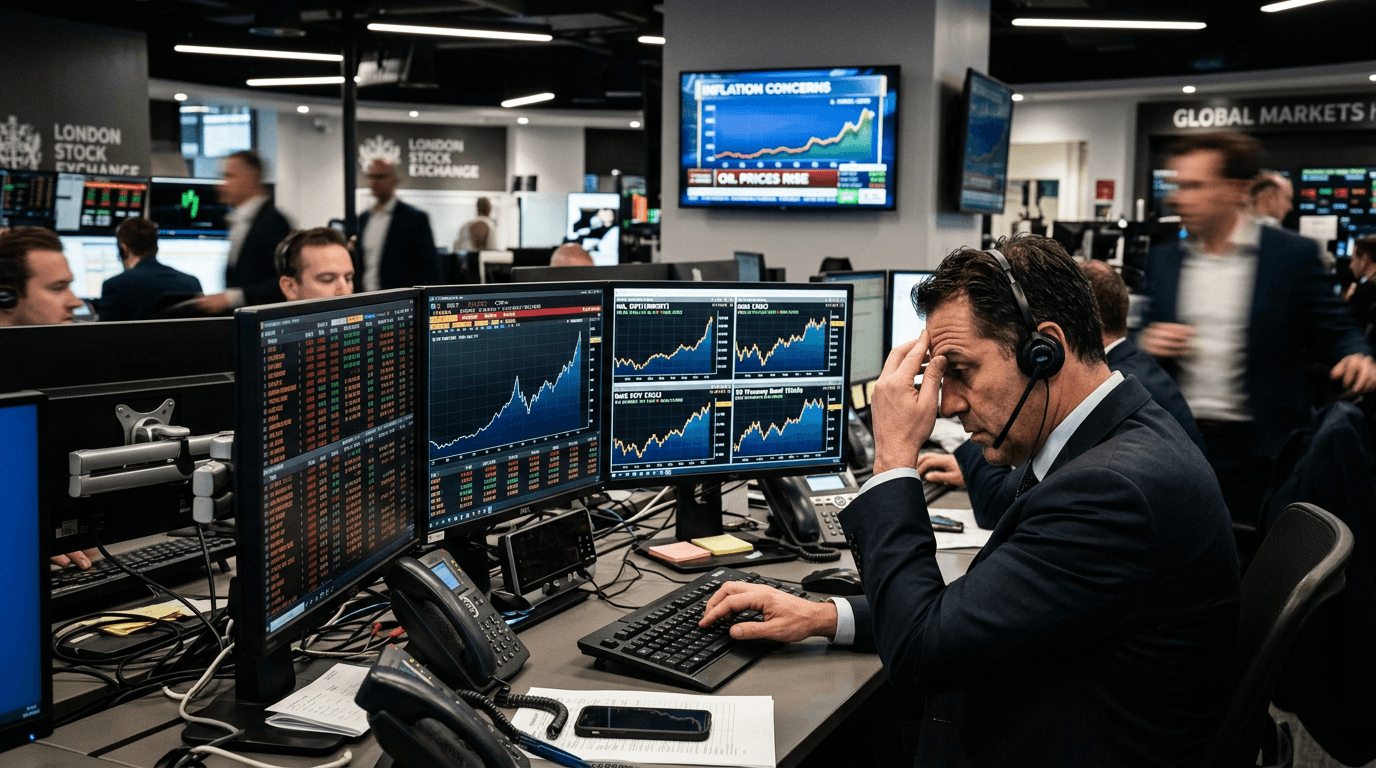 Oil-Linked Inflation Fears Push Traders Back Toward Safe Havens