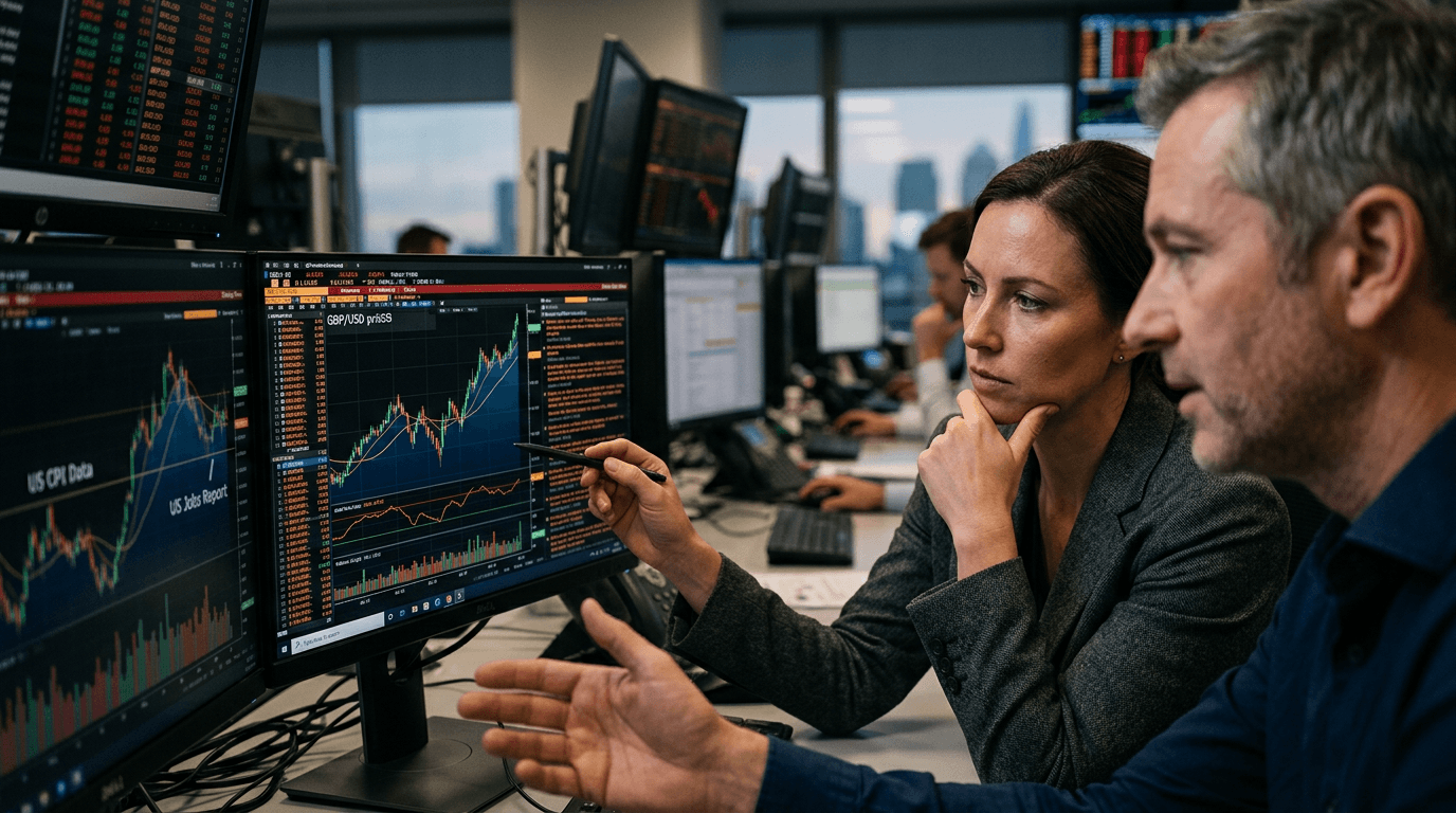 UK Data Surprise Gives Pound a Lift, But US Releases Still Hold the Power