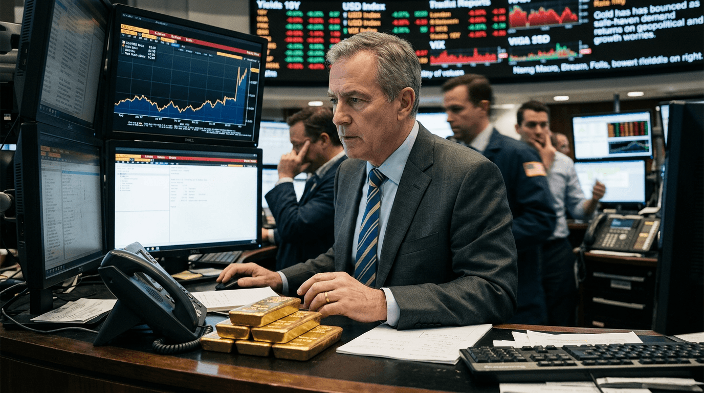 Gold’s Safe-Haven Comeback: How Geopolitics And Growth Fears Are Driving The Bounce