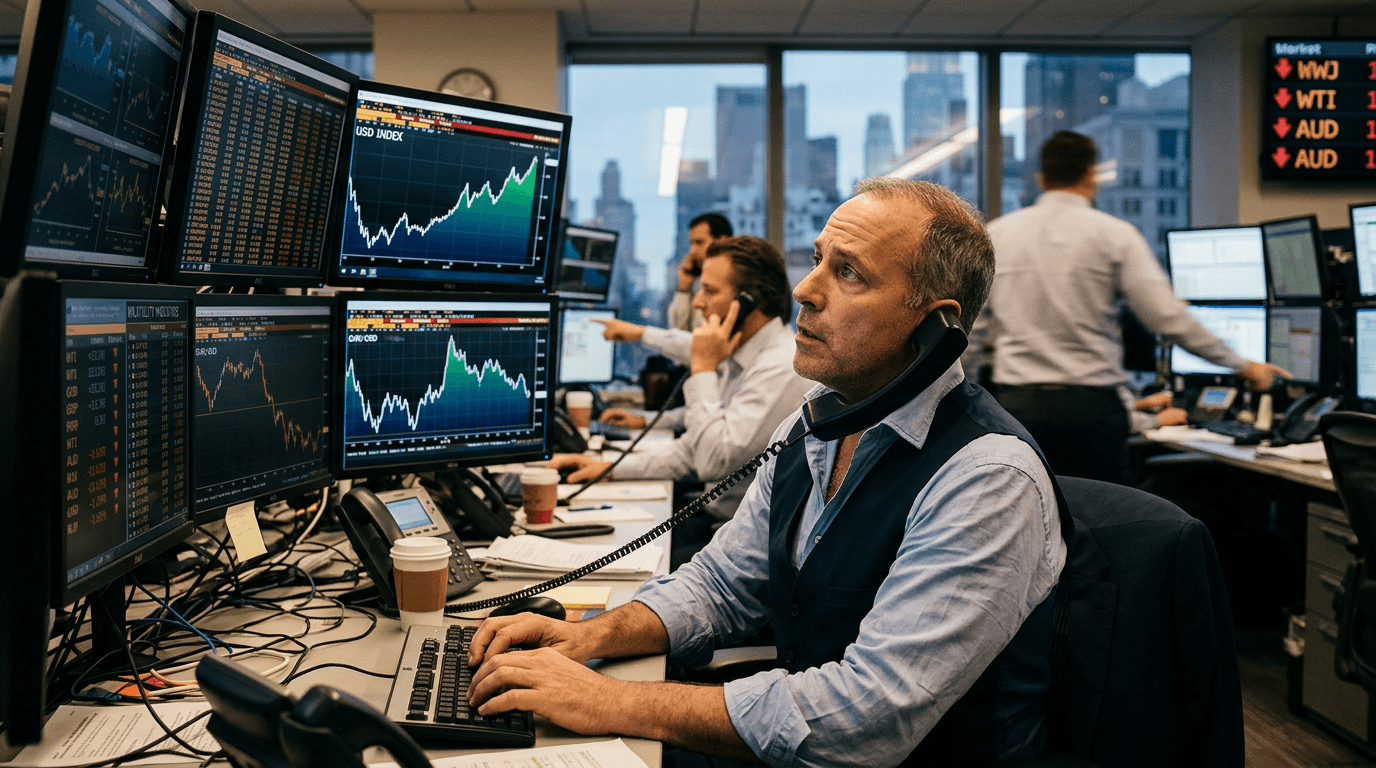 Dollar Firms as Risk Aversion Rises on Shifting U.S.–Iran Peace Expectations