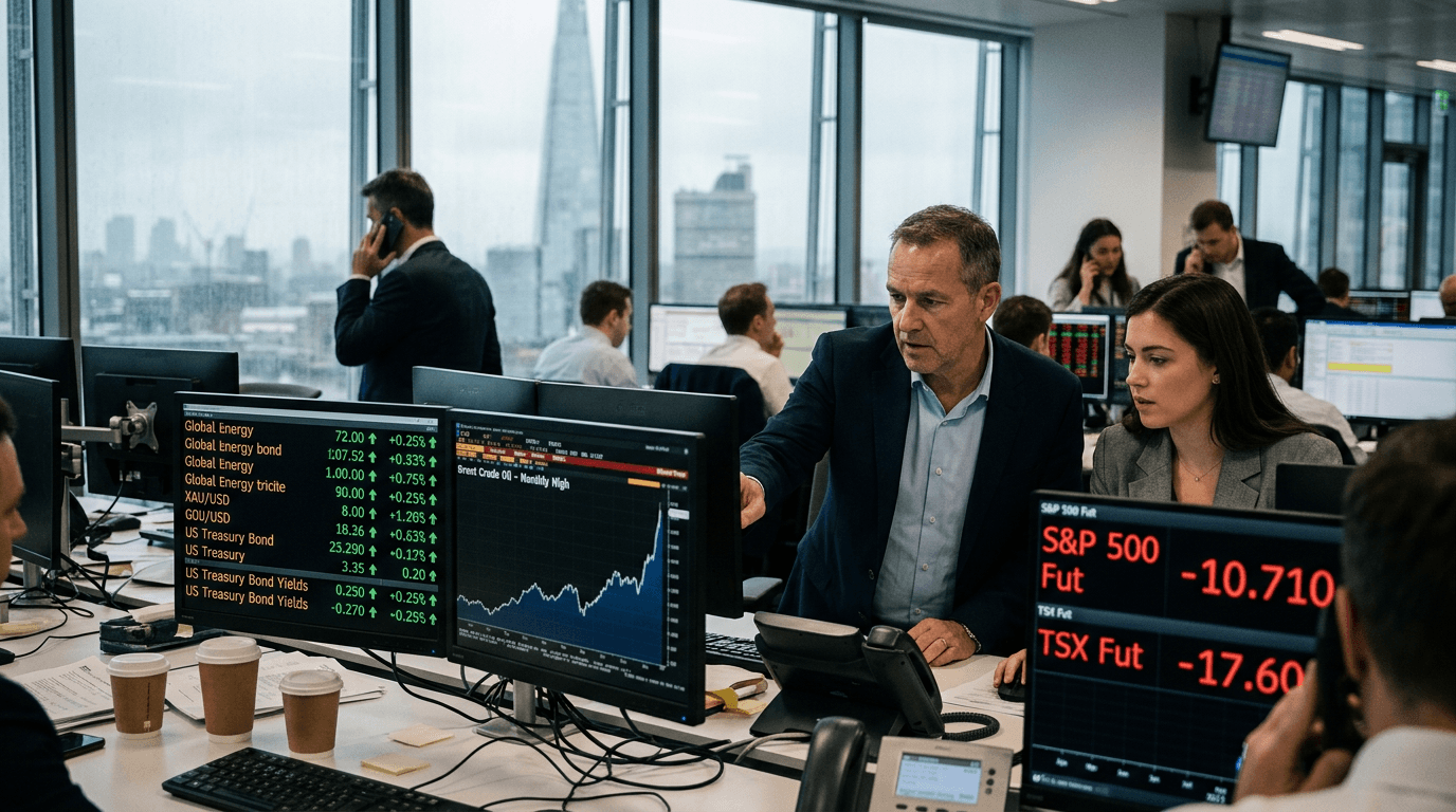 Oil Spikes, Futures Fall: How Middle East Tensions Are Repricing Global Markets