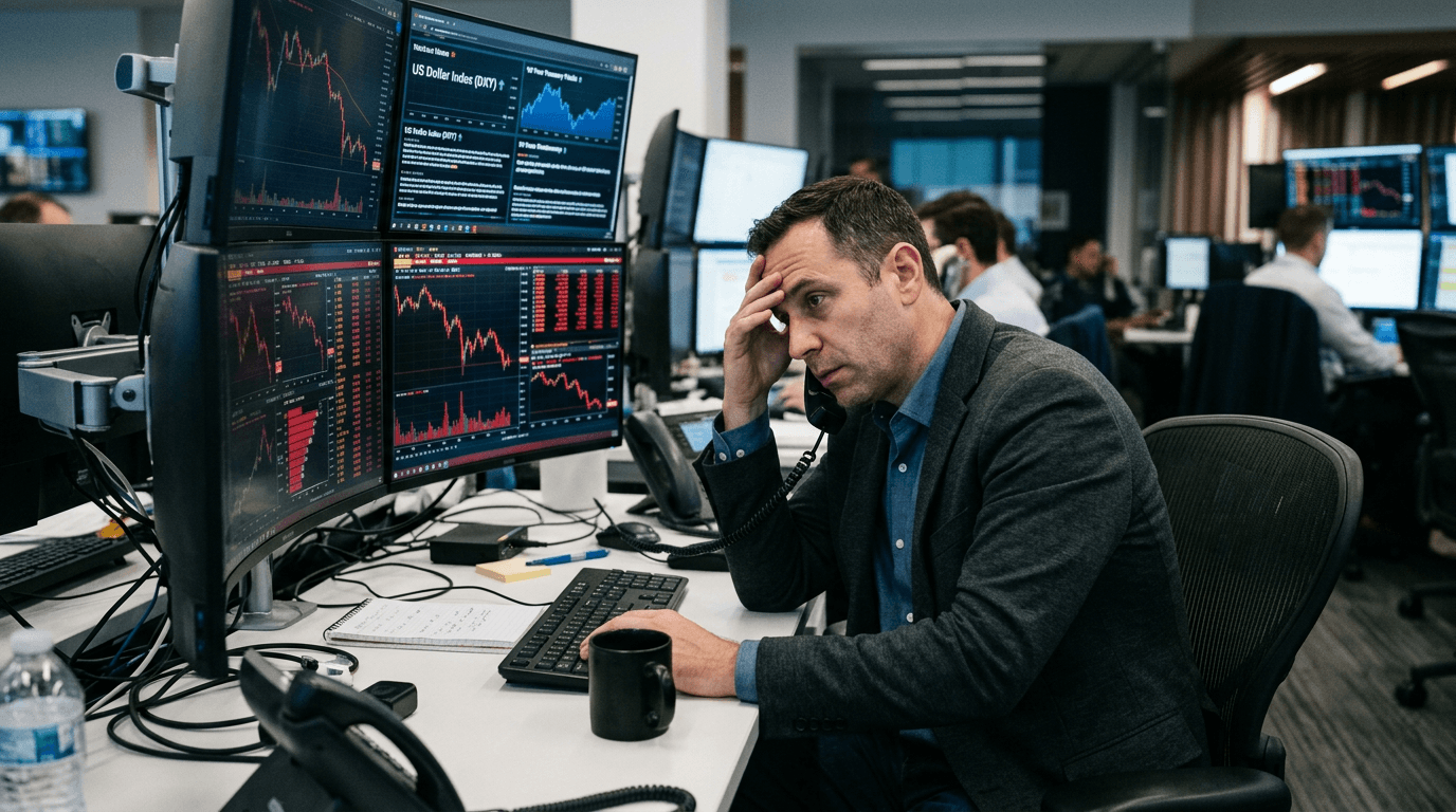 Dollar Strength Tests Crypto Nerves: Bitcoin, Ethereum, and XRP Pull Back