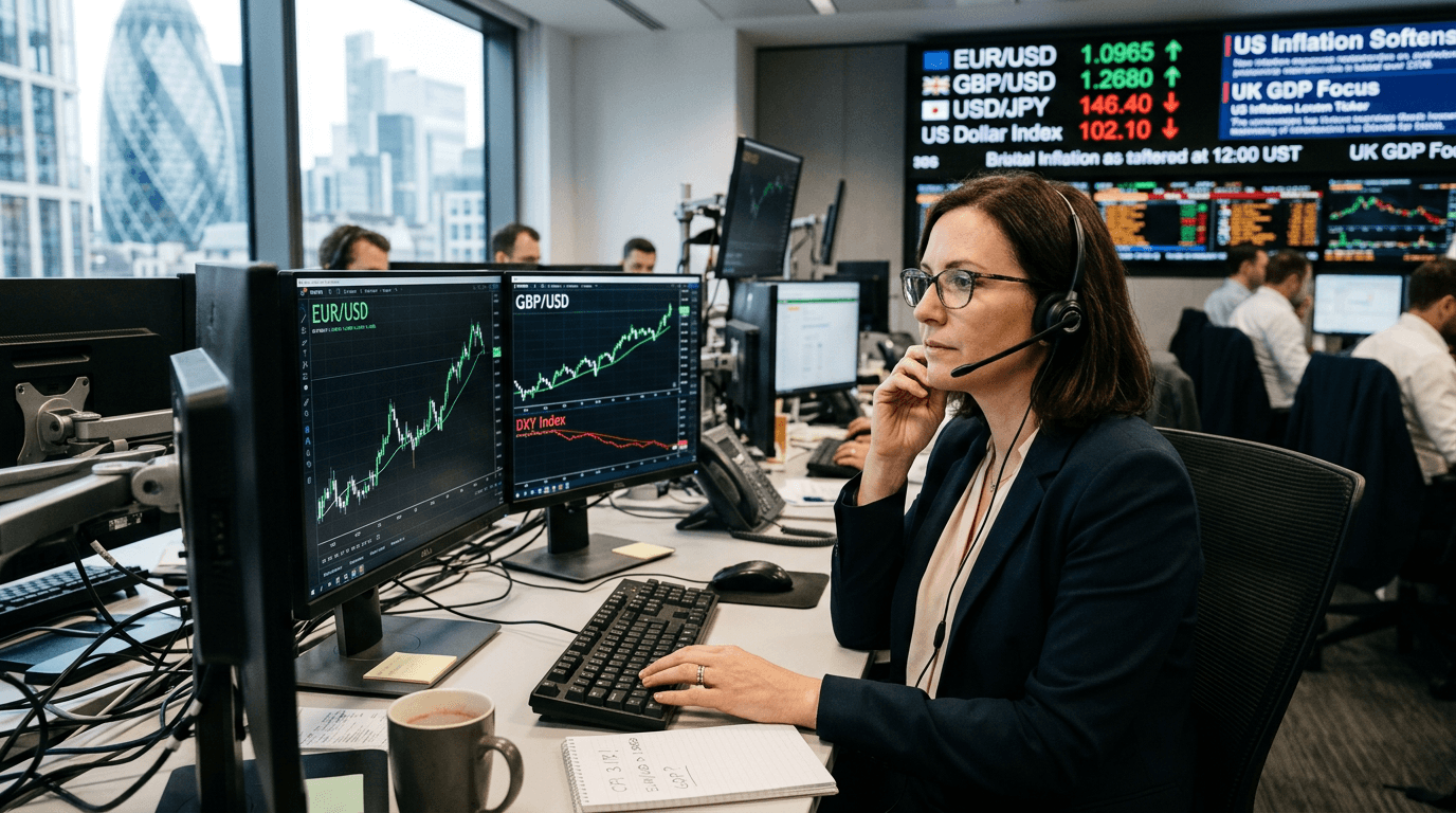 Dollar Dip Gives EUR/USD and GBP/USD a Lift Ahead of Key US Data