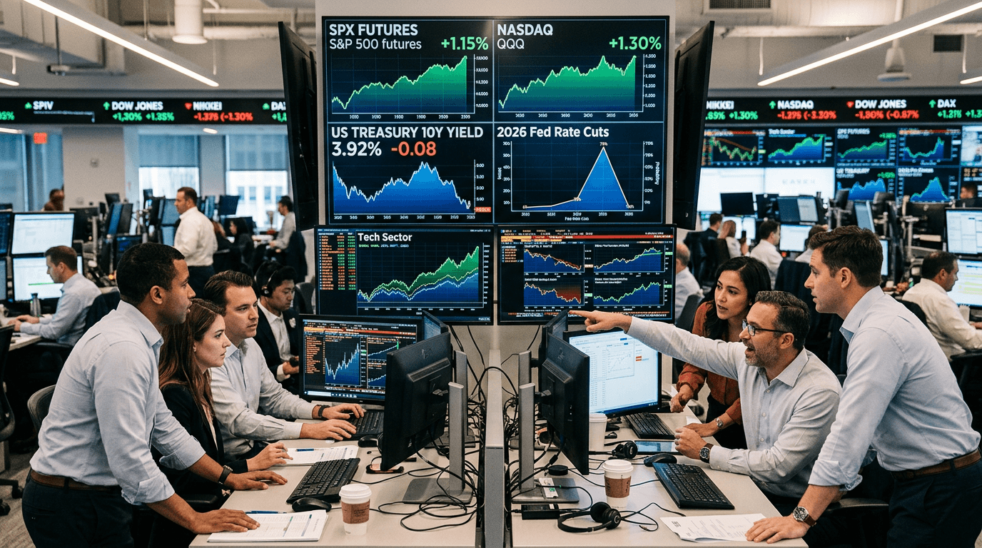 Why A Single PCE Print Lifted US Equity Futures And 2026 Fed Cut Odds