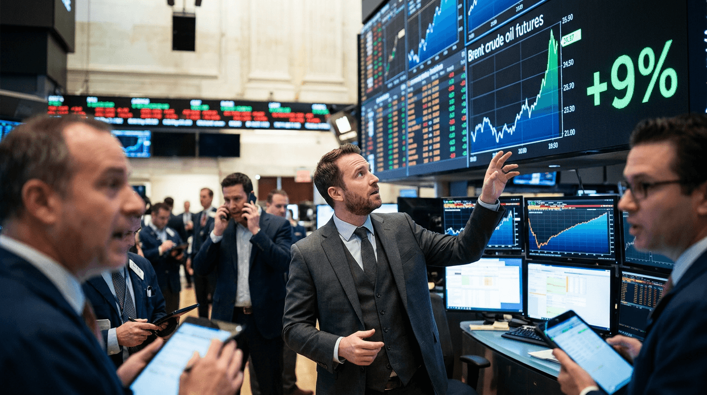 Oil’s 9% Surge: How Iran War Fears Are Repricing Energy, Bonds, and Inflation