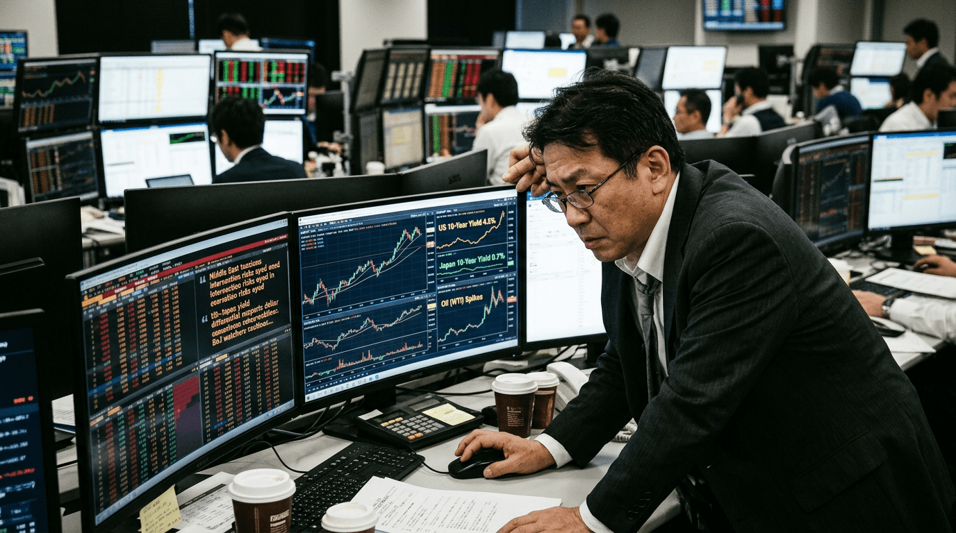 Yen Under Fire: Why Yield Differentials Keep USD/JPY in an Uptrend