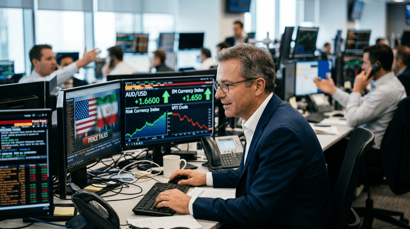US‑Iran Peace Hopes: Why Risk Currencies Are Rising as the Dollar Eases