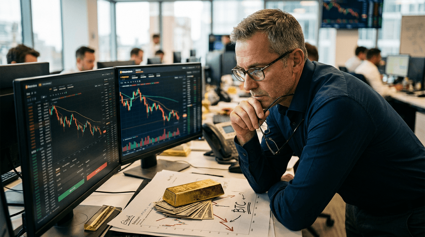 Bitcoin, Gold, And The Dollar: Safe-Haven Flows As Iran–US Tensions Hit 72K