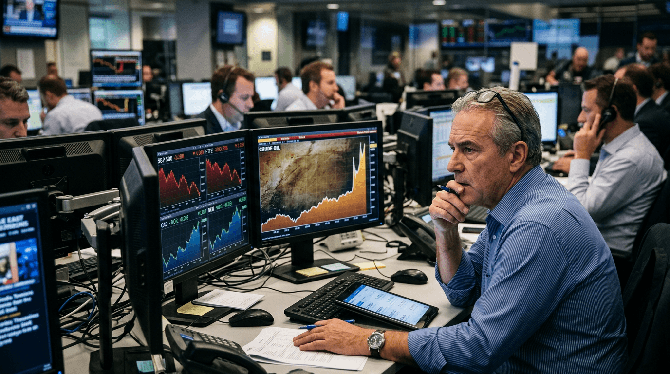Oil Spike on Middle East Tensions: How Crude Is Repricing Stocks and FX