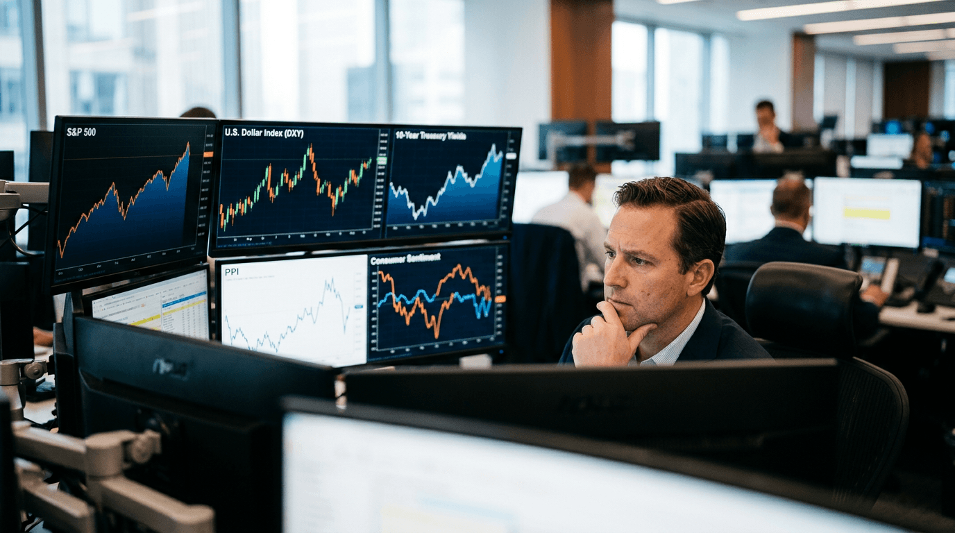 Softer PPI, Shaky Sentiment: What Mixed U.S. Data Mean For Markets Now