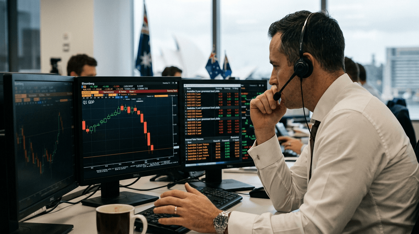 Australia’s Soft Q1 GDP: What It Means for AUD and RBA Rate Expectations
