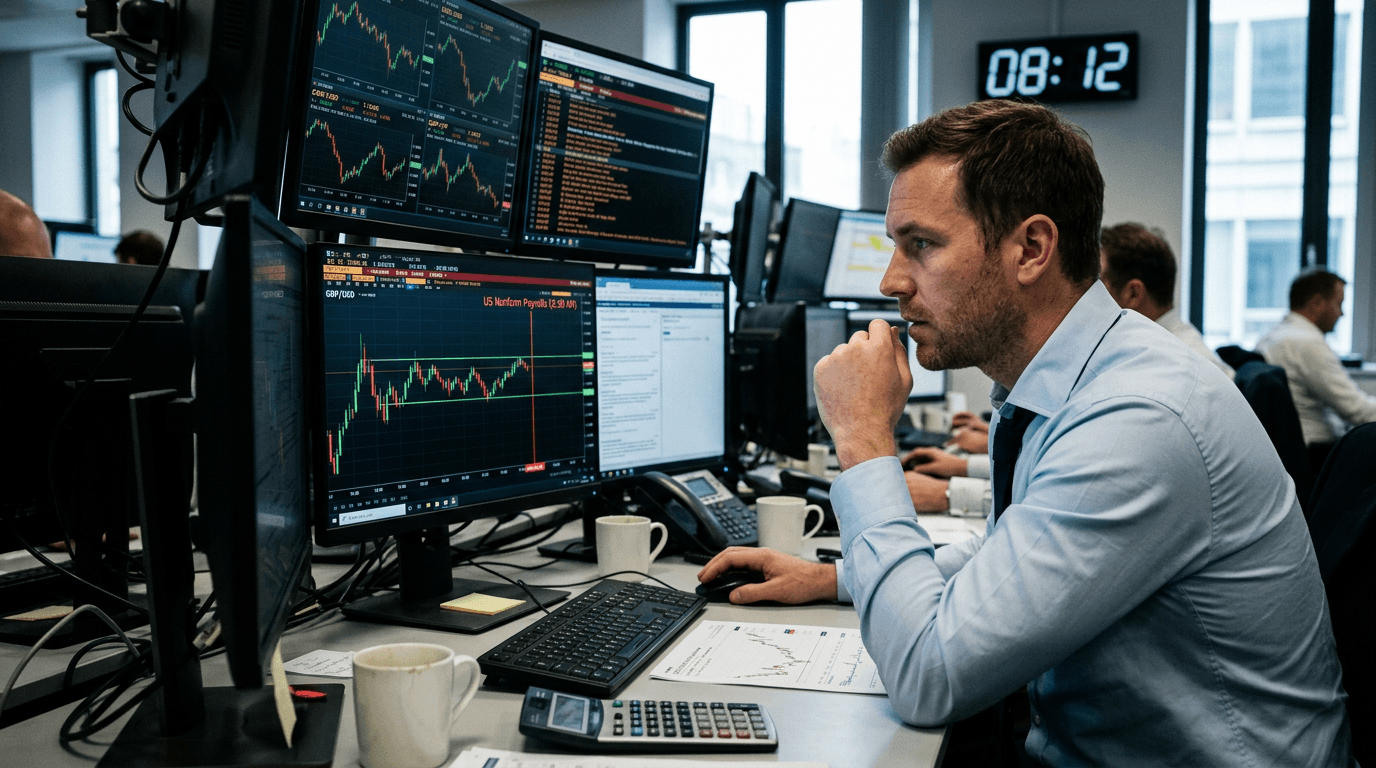 GBP/USD Near 1.3365: What Pre-NFP Positioning Reveals About Trader Sentiment