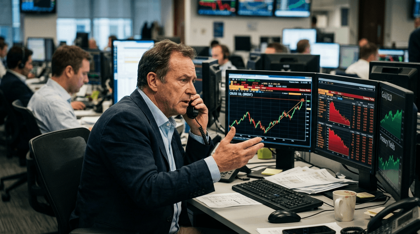 Oil Spikes on Middle East Tensions: How the Shock Hits Stocks and Safe Havens